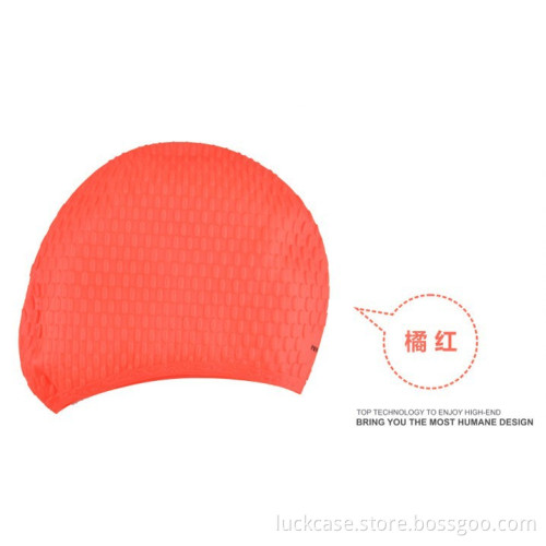 Hot sales Newest Fashion comfortable delicate wholesale adult silicone swimming cap